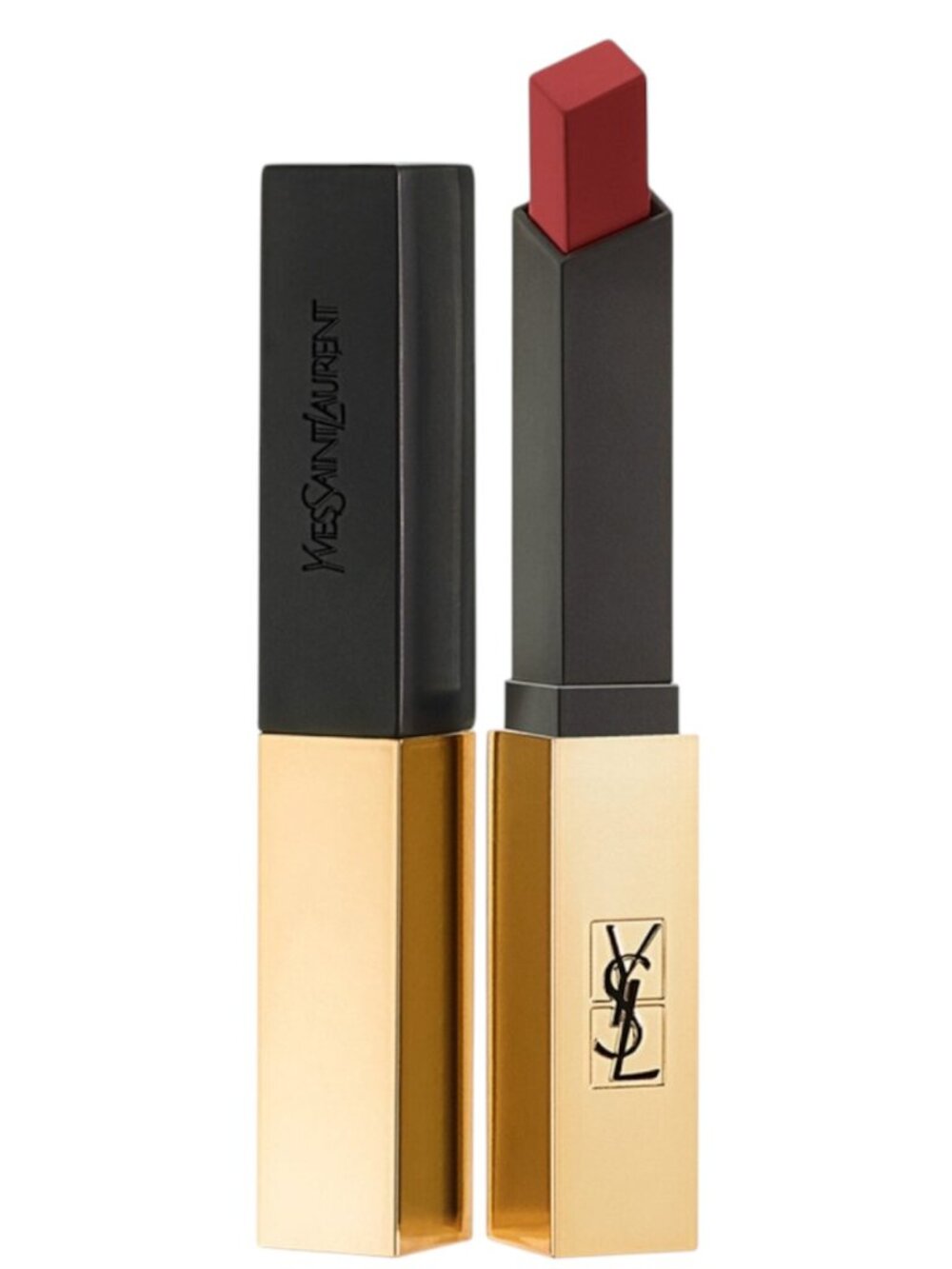 NEW Yves Saint Laurent Rouge Pur Couture The Slim Matte Lipstick 35 Loud Brown